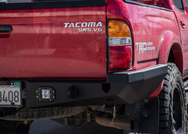 96-04 Tacoma Wrap Around Rear Plate Bumper
