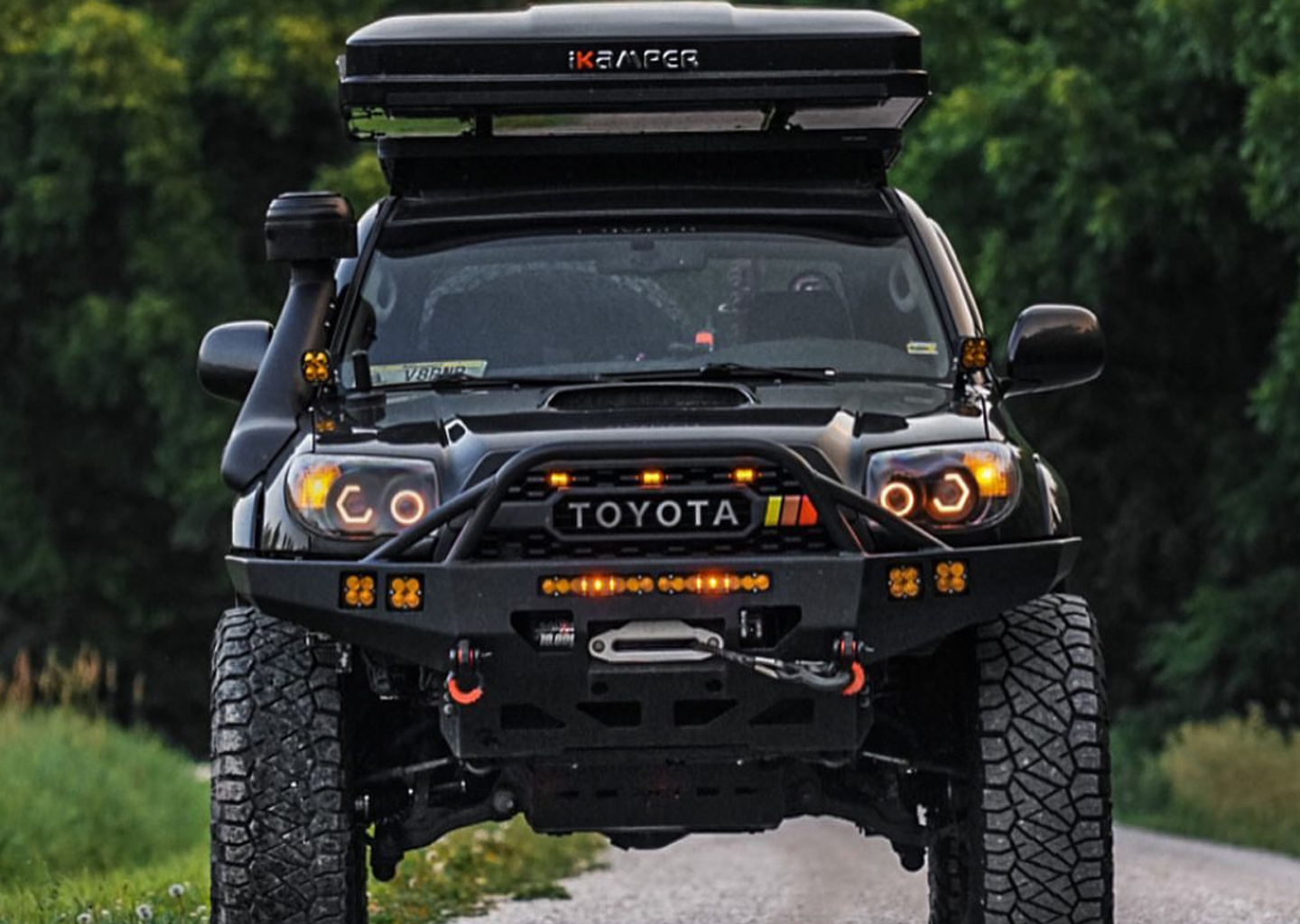 2006-2009 4Runner Front Plate Bumper – Relentless Off-Road Fabrication