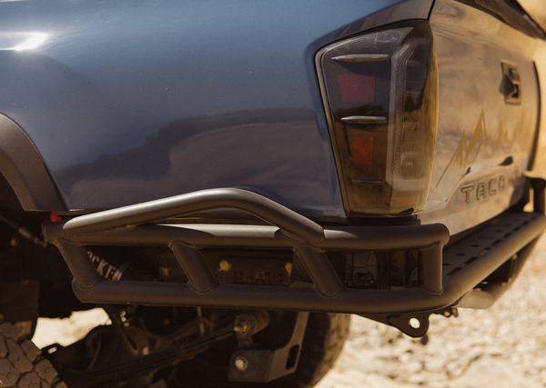 2016-2023 Tacoma "Black Diamond Series" High Clearance Rear Bumper