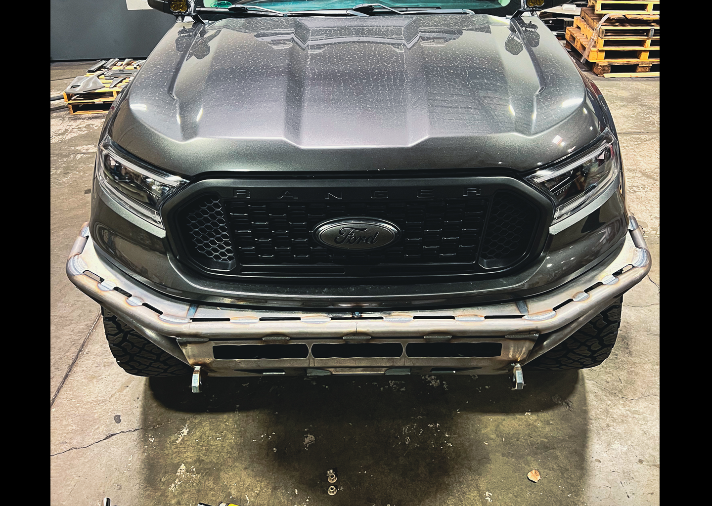 Ford Rander Front 2019-2023 Ford Ranger Front Hybrid Bumper – Relentless Off-Road Fabrication