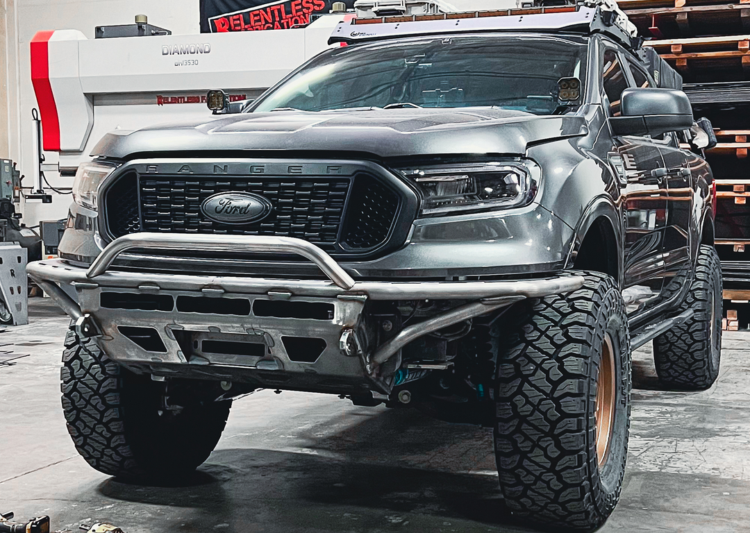 2019-2023 Ford Ranger Front Hybrid Bumper – Relentless Off-Road Fabrication