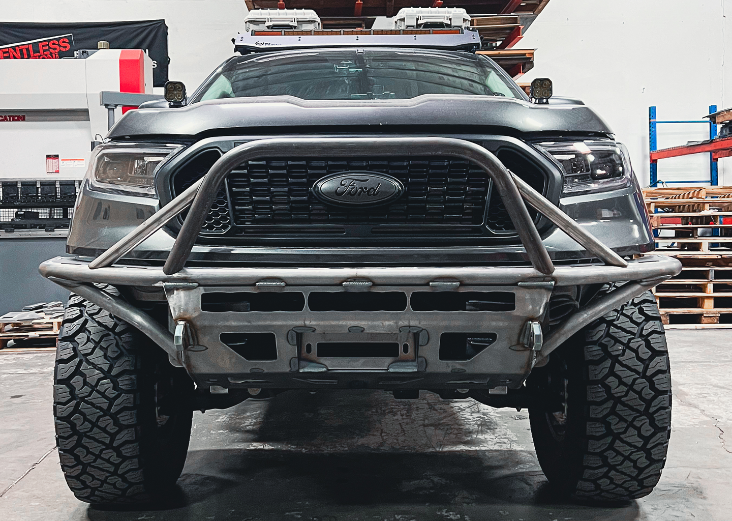 Ford Rander Front 2019-2023 Ford Ranger Front Hybrid Bumper – Relentless Off-Road Fabrication