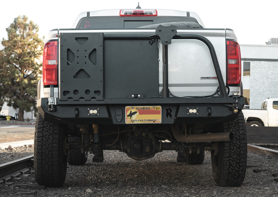 Chevy/GMC Rear Bumper Swingout Tire Carrier Add-On – Relentless Off
