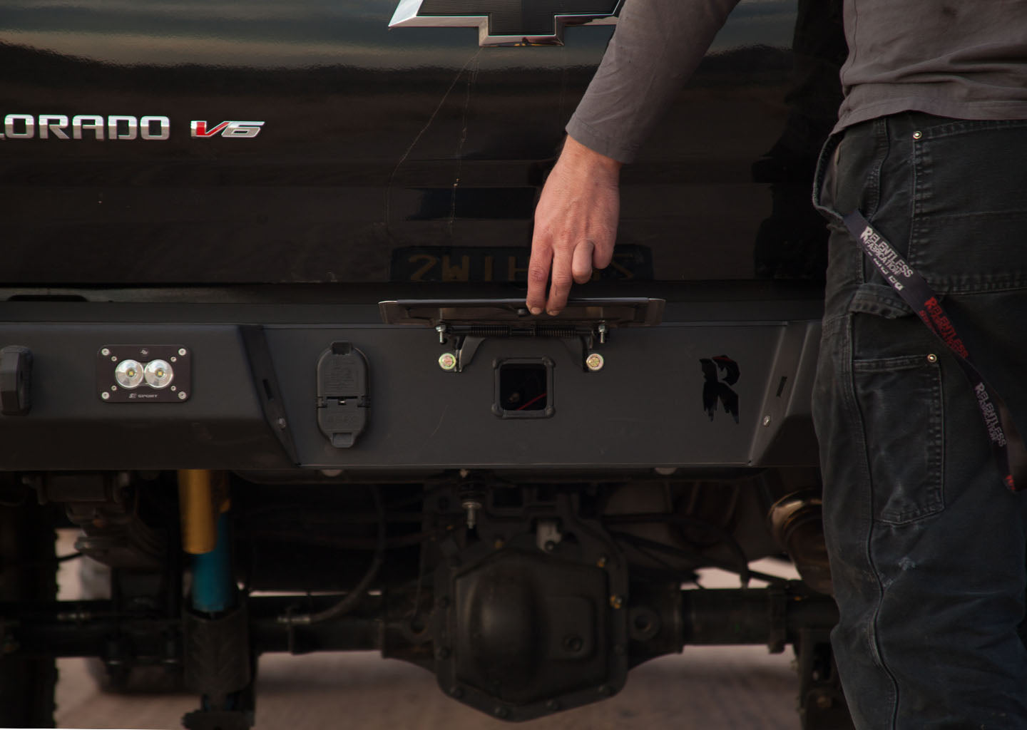 2015- 2022 Chevy Colorado/ 2017- 2022 Chevy ZR2 Rear Bumper ...
